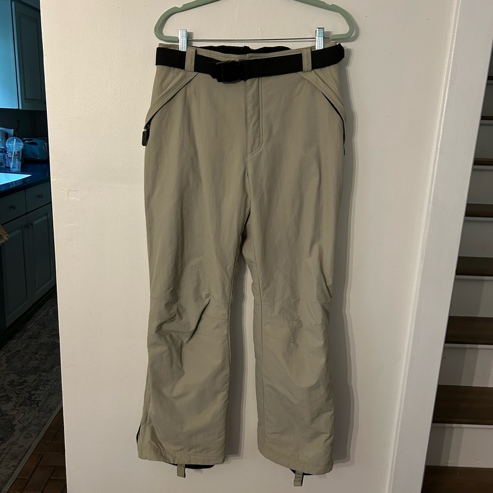 Men's Bogner Fire and Ice Ski Tan Pants with Belt